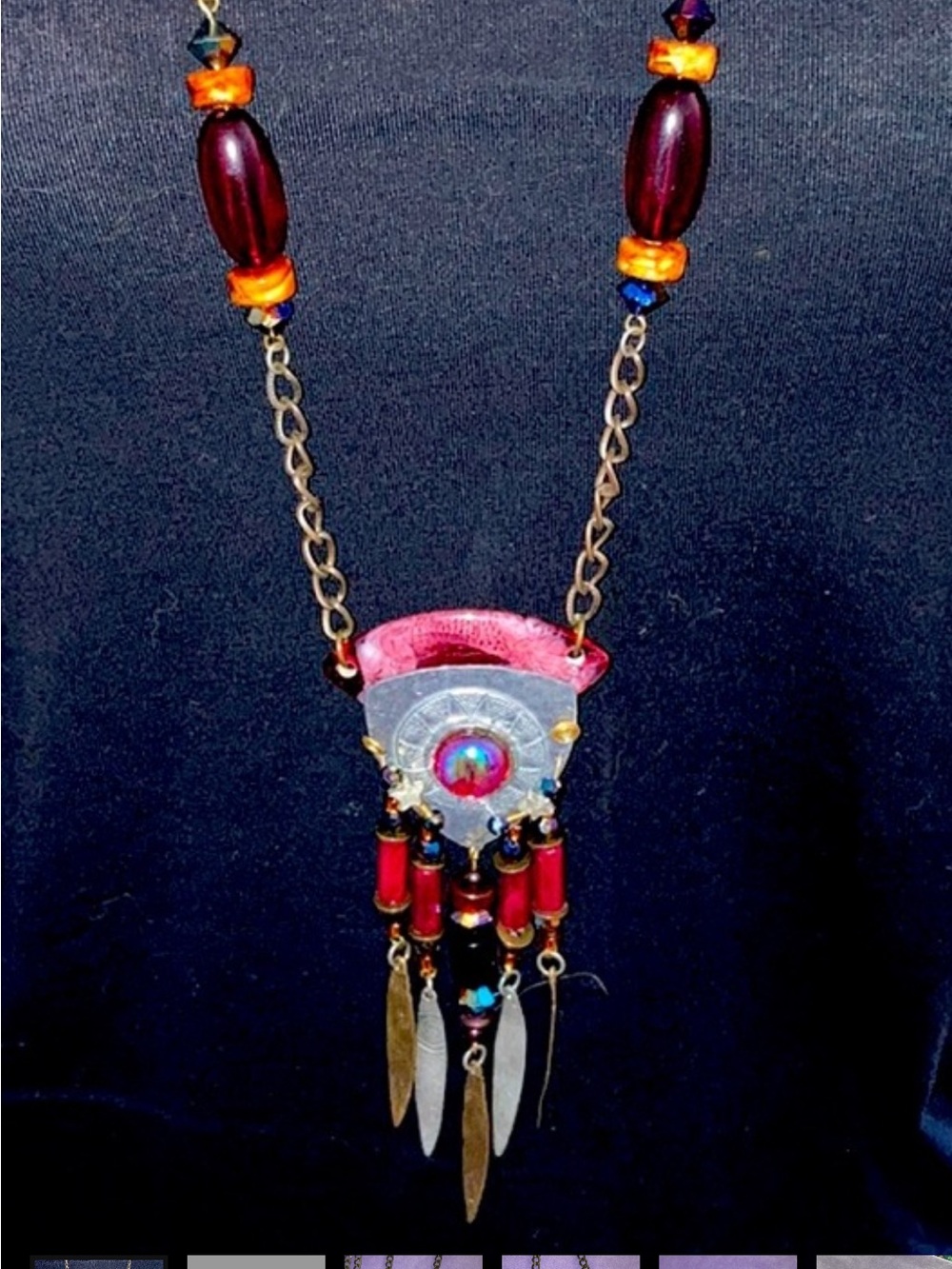 Gorgeous vintage BoHo piece necklace